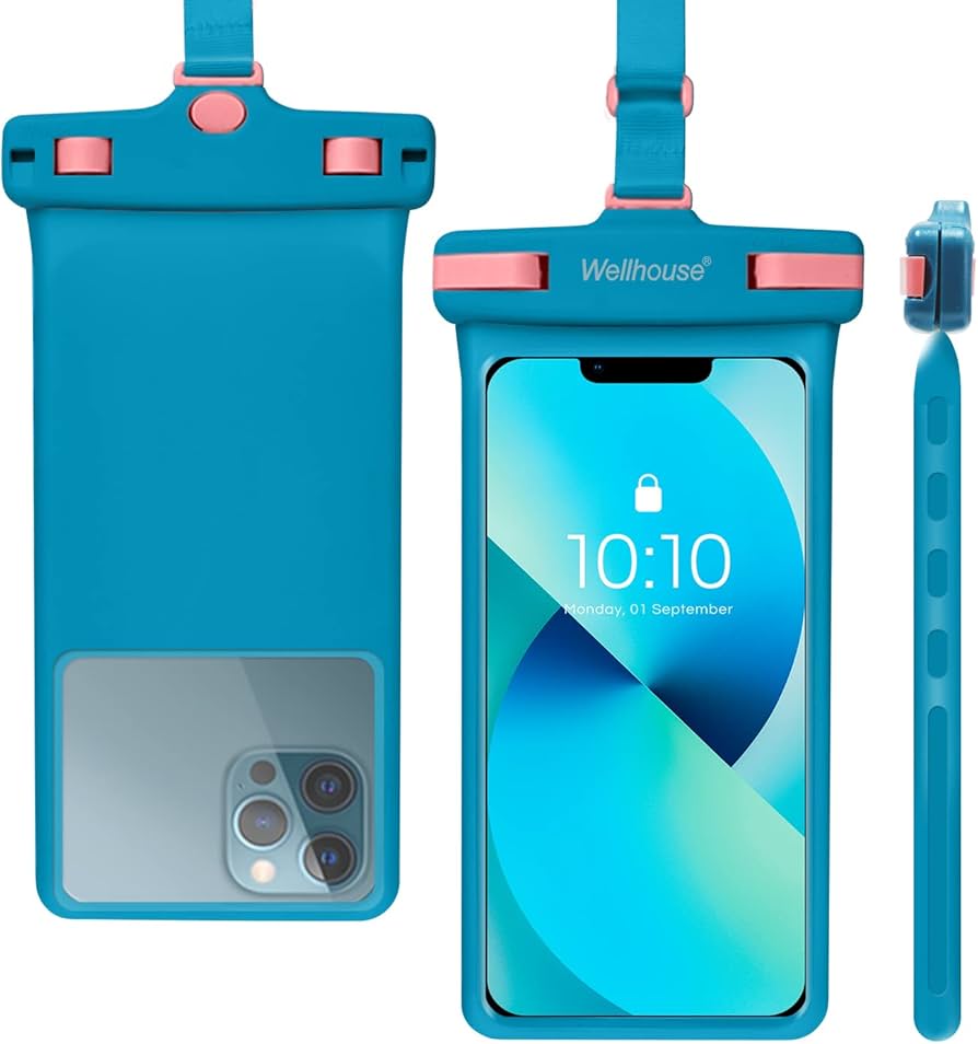 Amazon.com: Wellhouse Universal Waterproof Phone Pouch, Waterproof